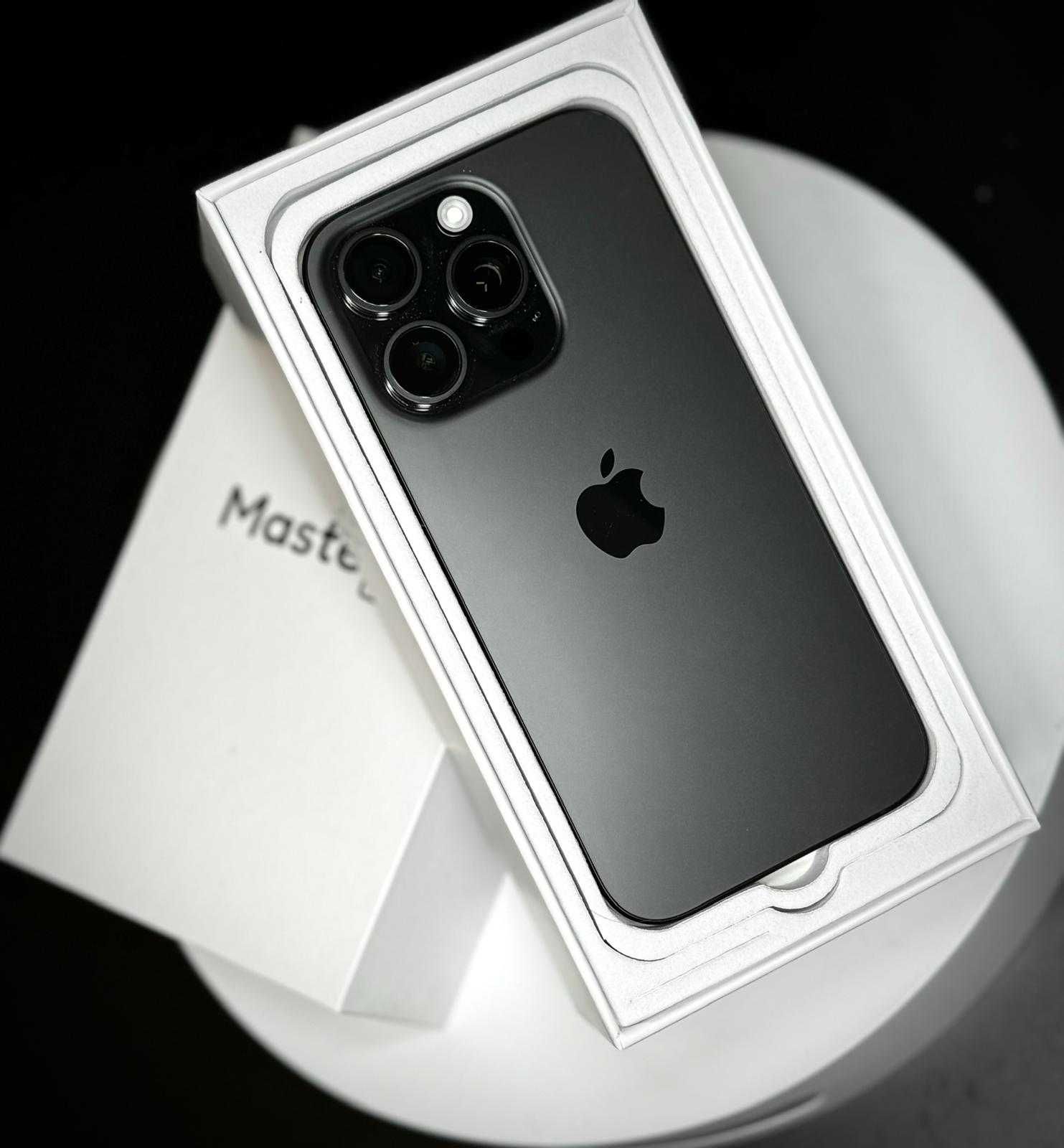 Apple iPhone 15 Pro 256GB Black jak nowy 91% 6msc gwarancji