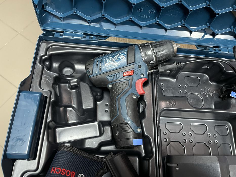 Bosch GSR 12V-15 L-Boxx / акумуляторний шуруповерт Бош 12V