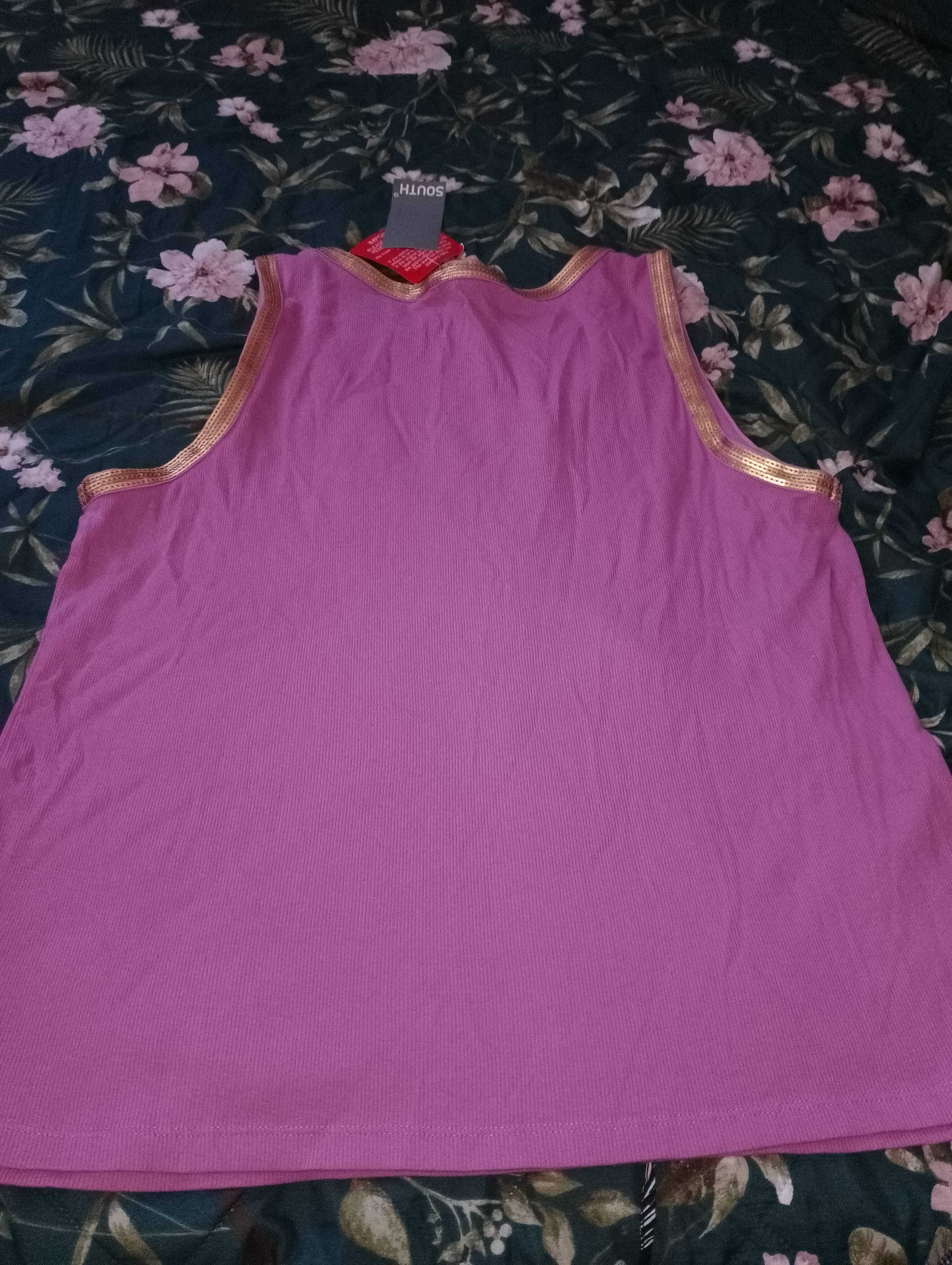Bluzka damska nowa cekiny plus size r. 50