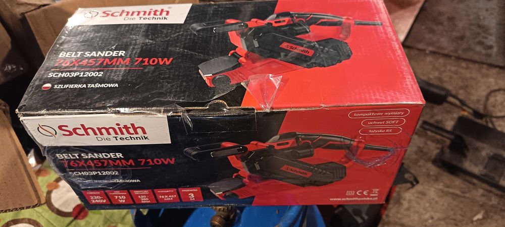 Szlifierka taśmowa 457mm schmith