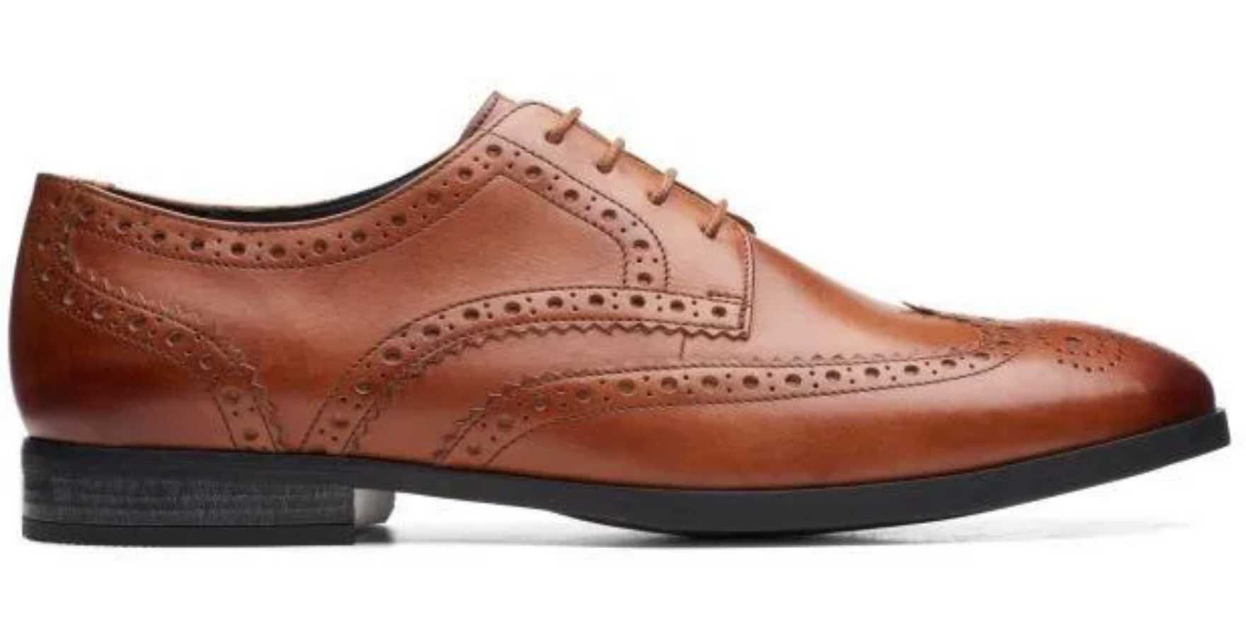 CLARKS Bradish nowe eleganckie brogsy