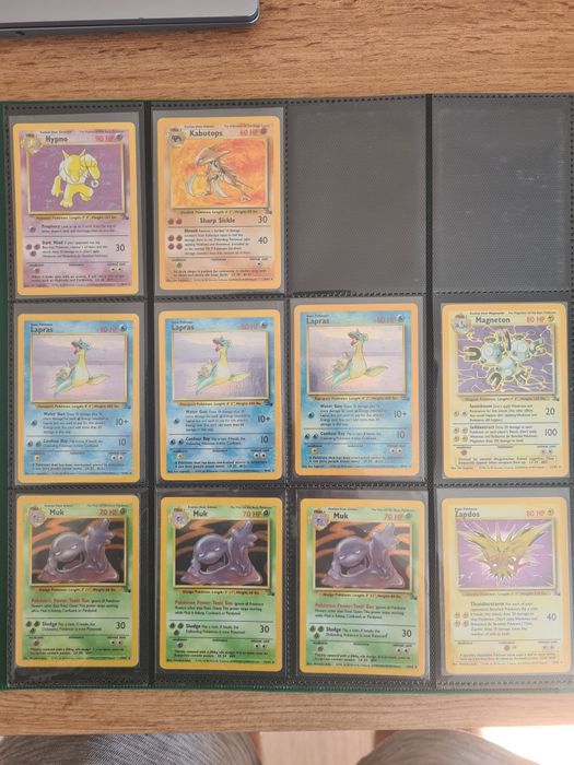 Cartas Pokemon Holográficas 1999 Base Set, Jungle, Fossil, Team Rocket