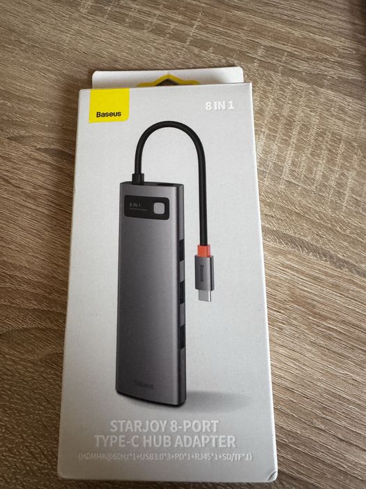 Usb хаб Baseus 8 in 1
