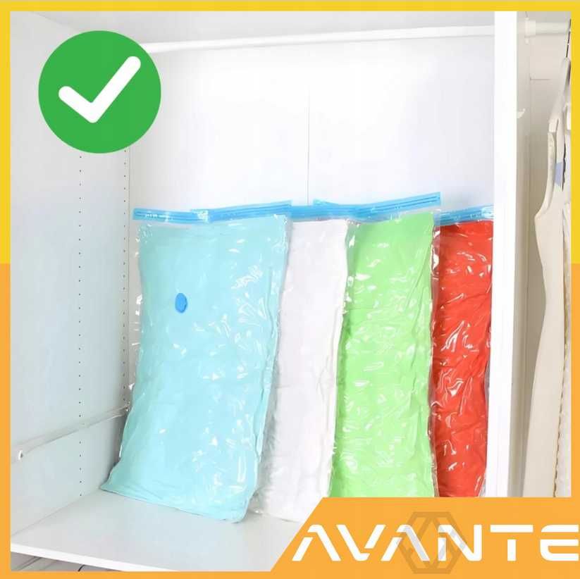 12X WORKI PRÓŻNIOWE NA UBRANIA POŚCIEL 4 rozmiary + gratis pompka