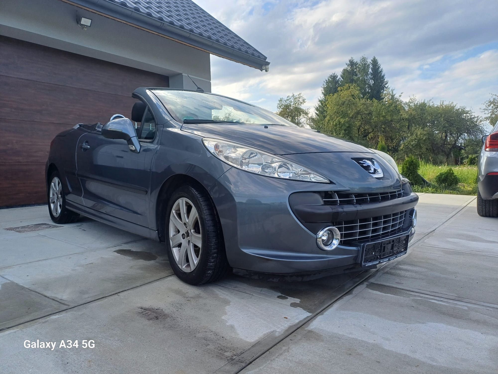 Peugeot 207 cc 1.6 benzyna klima z Niemiec
