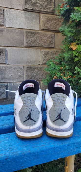Air Jordan 4 White Cement 41 size Оригінал 100%