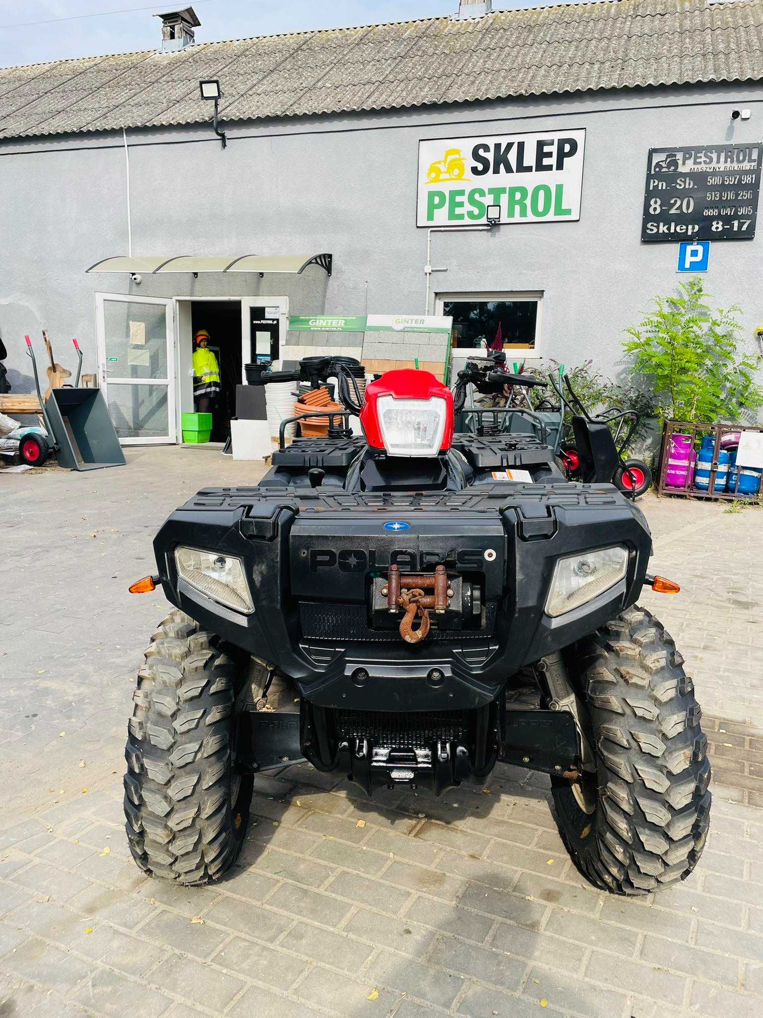 Quad POLARIS SPORTSMAN 800 EFI!  NOWE OPONY! Wciągarka! Mały przebieg!