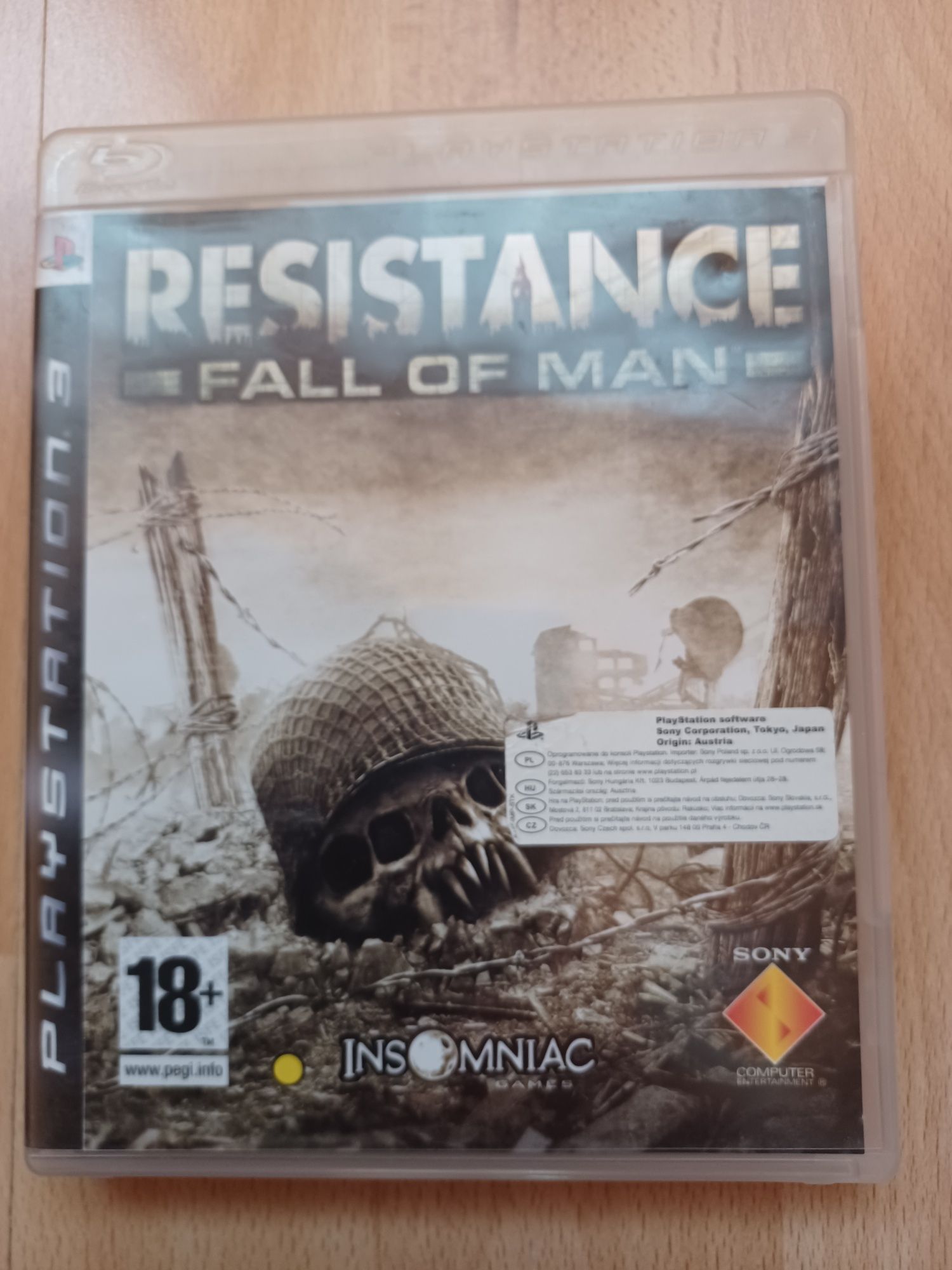 Resistance-Fall of man,gra PS3