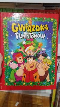 Gwiazdka Flintstonów 1993 Egmont książka
