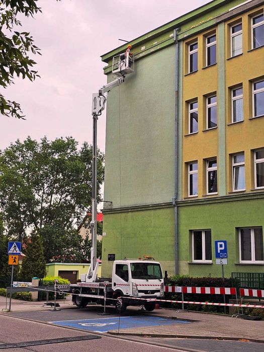 Podnośnik Koszowy zwyżka  25 m  Kętrzyn i okolice