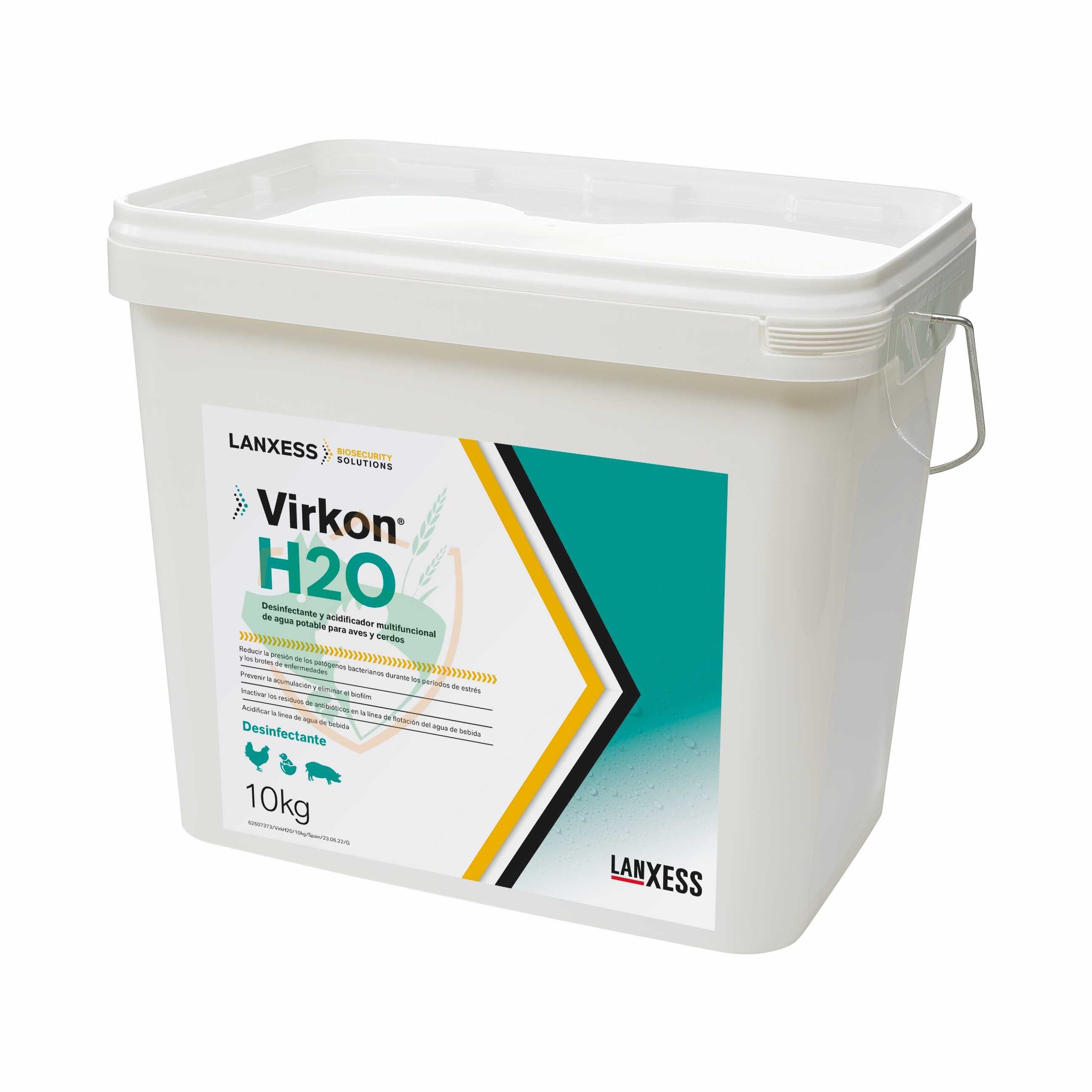 Virkon H2O - 10kg – dezynfekcja linii pojenia, drób, trzoda chlewna
