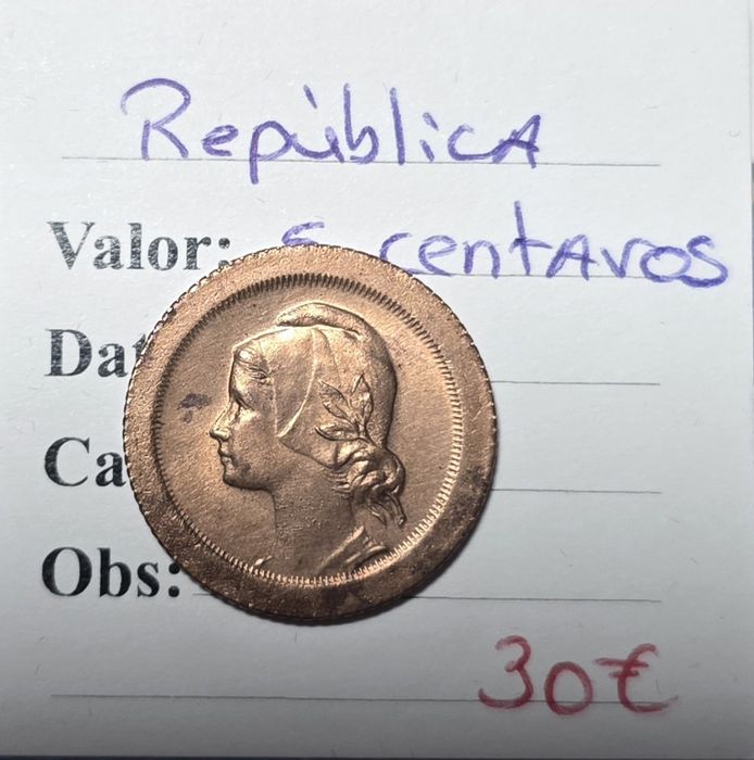 5 centavos 1925 soberba