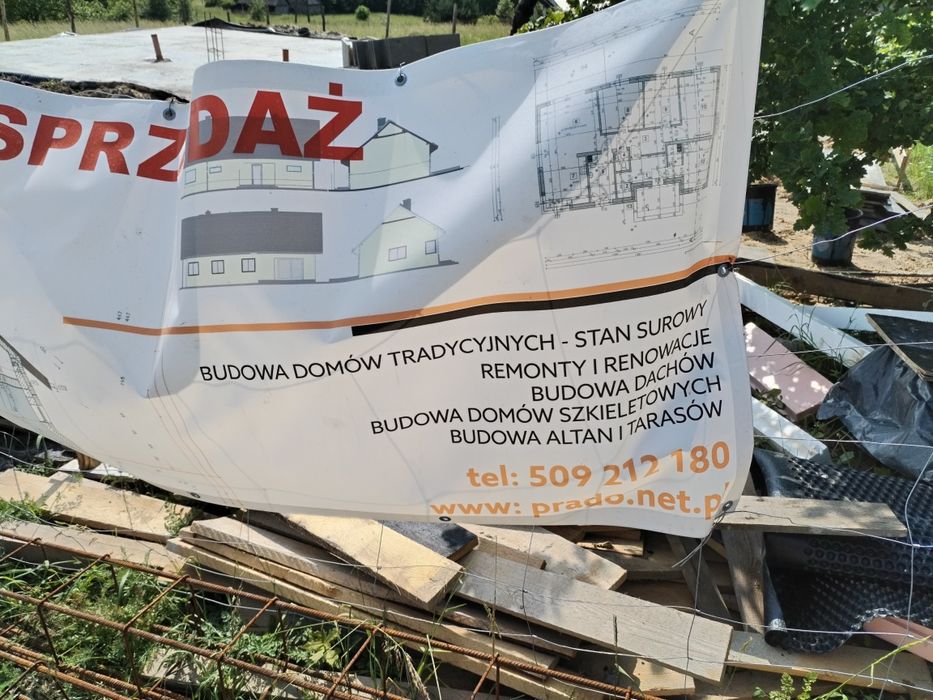 Wolno stojący dom parterowy Alwernia. 123m2 z możliwością adaptacji po