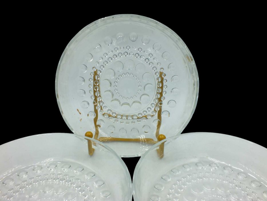 Miski szklane w stylu krople rosy  B121645