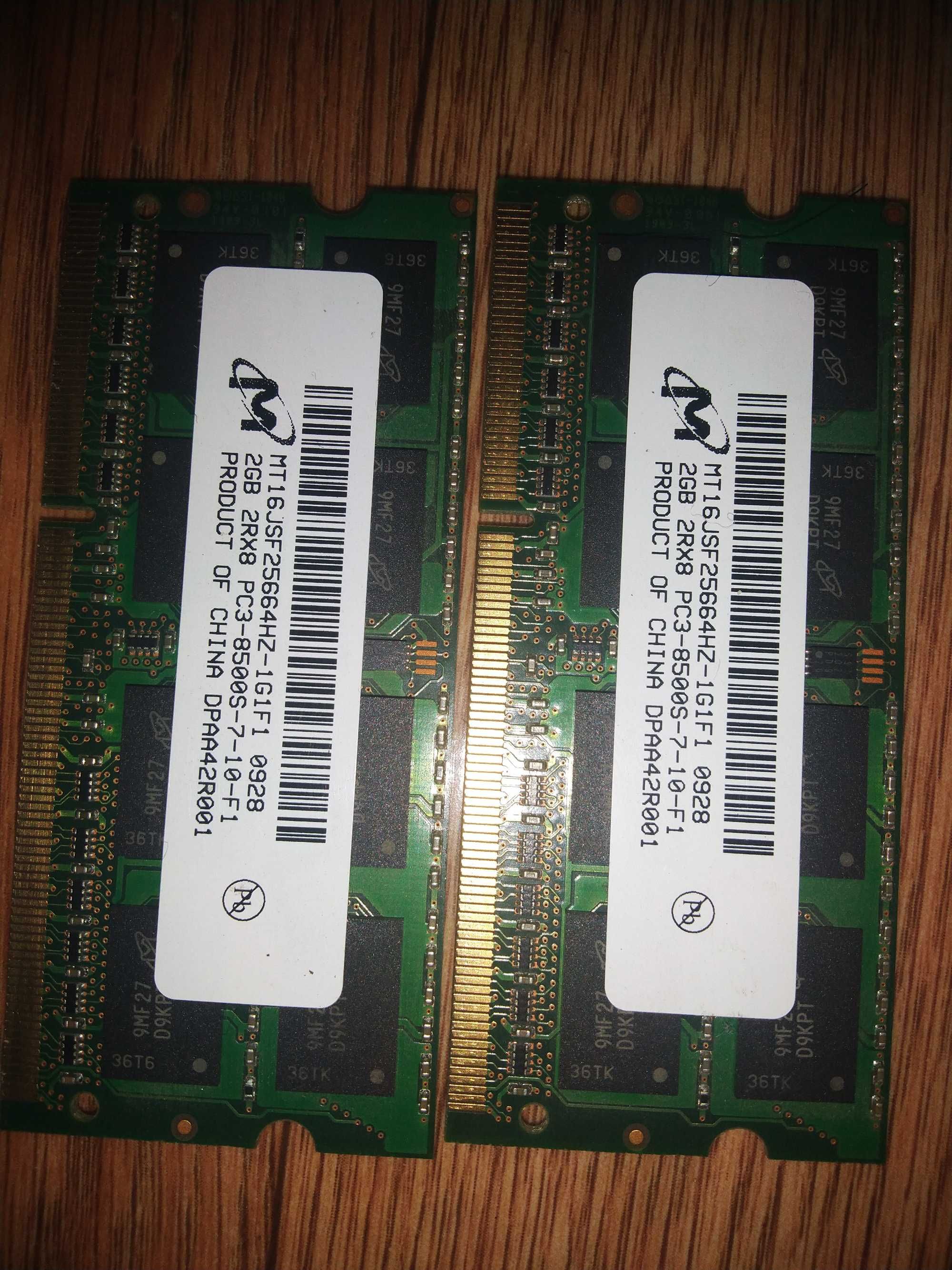 4Gb(2*2)Оперативна память ноут модуль, озу ddr3