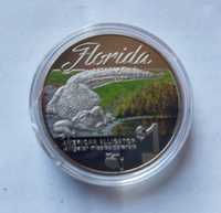 Srebrna moneta kolekcjonerska 1 dolar 2014 r. Tuvalu