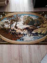 Makatka dywanik dekoracja na ścianę 70x125cm ogłoszenie grzecznościowe