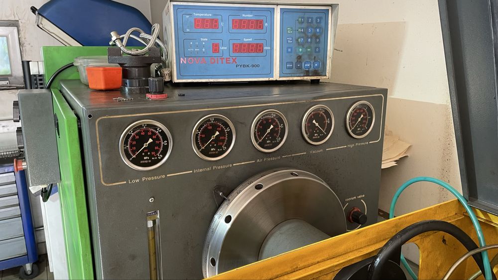 Warsztat do regeneracji wtryskiwaczy oraz turbosprężarek