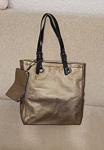 Nowa z metką miedziana - złota shopper z ccc