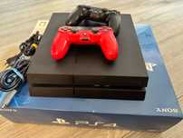 Konsola Sony PlayStation 4 500 GB czarna + 2 Pady Super Stan Odnowiona