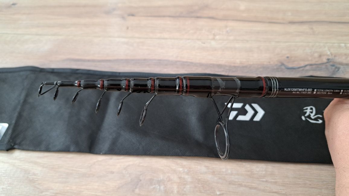 Wędka teleskopowa Daiwa Ninja X Tele 360 c.w. 20-60g