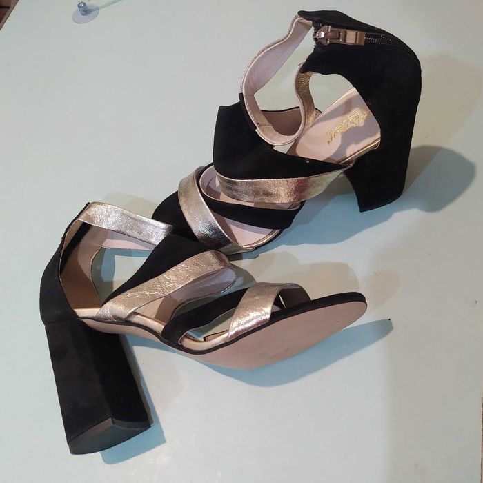 босоножки 40 высокий каблук Crisma взуття eleganza haliana нові