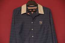 Tommy hilfiger рр m-l рубашка из хлопка и спандекса