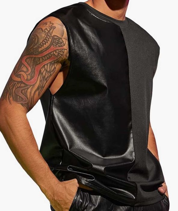 Bluzka bez rękawów desing ASOS M