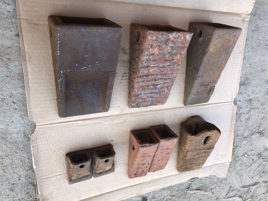 Адаптер, коронка для ковша АТЕК 999, пальці і втулки.