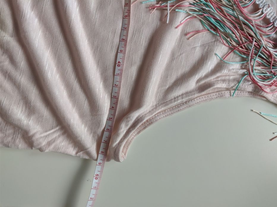 NOWA bluzka z frędzlami baskinka  Kivi Lola r. L / XL