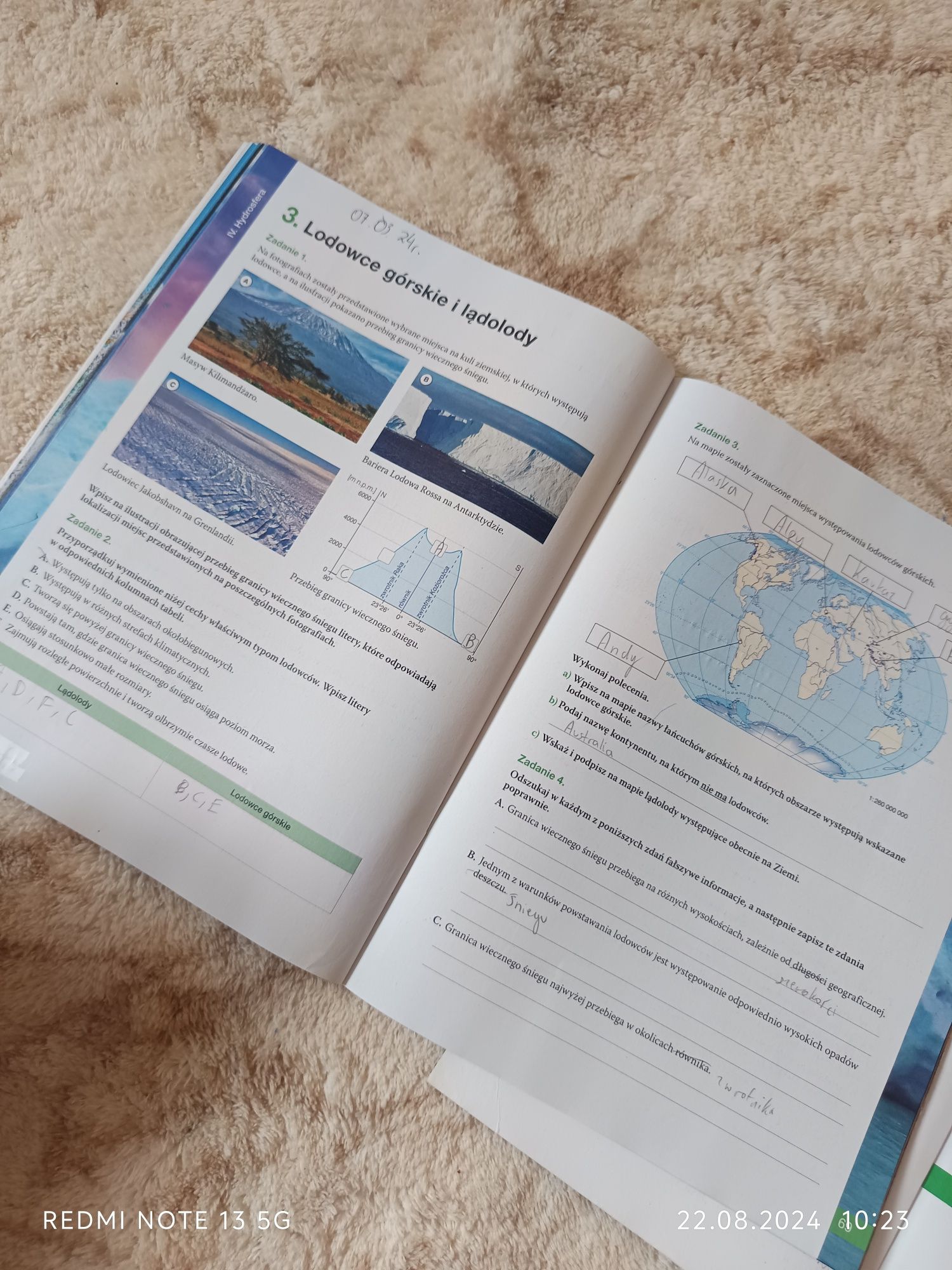Oblicza geografii 1 podręcznik i karty pracy do geografii zakres podst