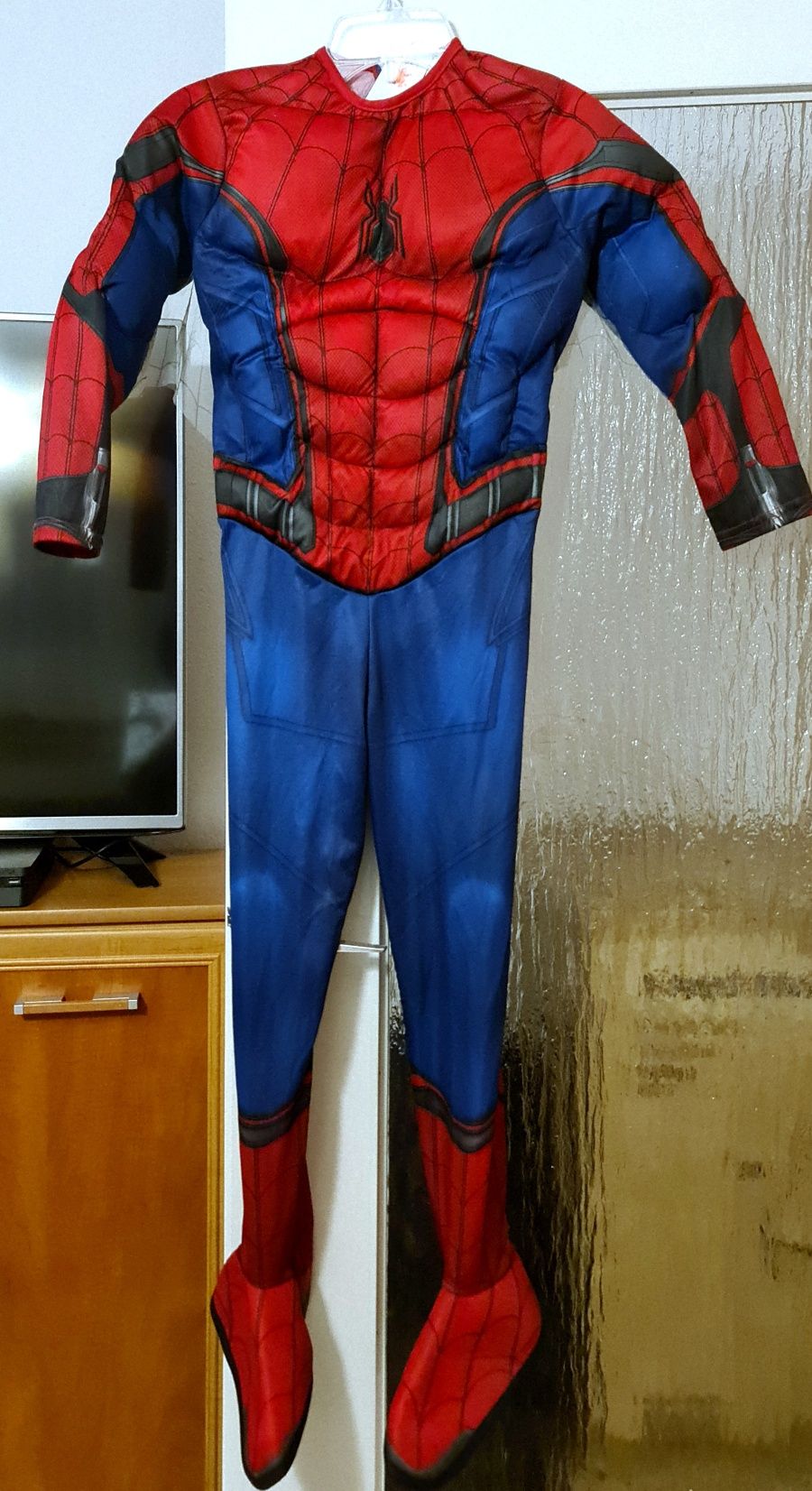 Strój karnawałowy Spiderman z metki 116