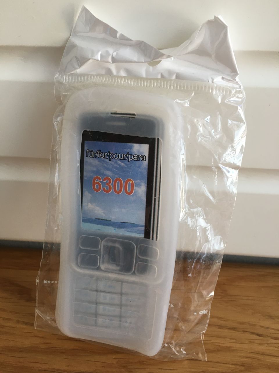 Силиконовый чехол Nokia 6300