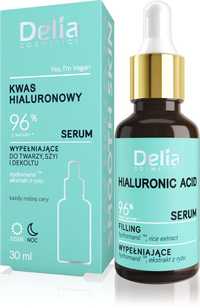 DELIA KWAS HIALURONOWY Serum do twarzy, szyi i dekoltu 30 ml