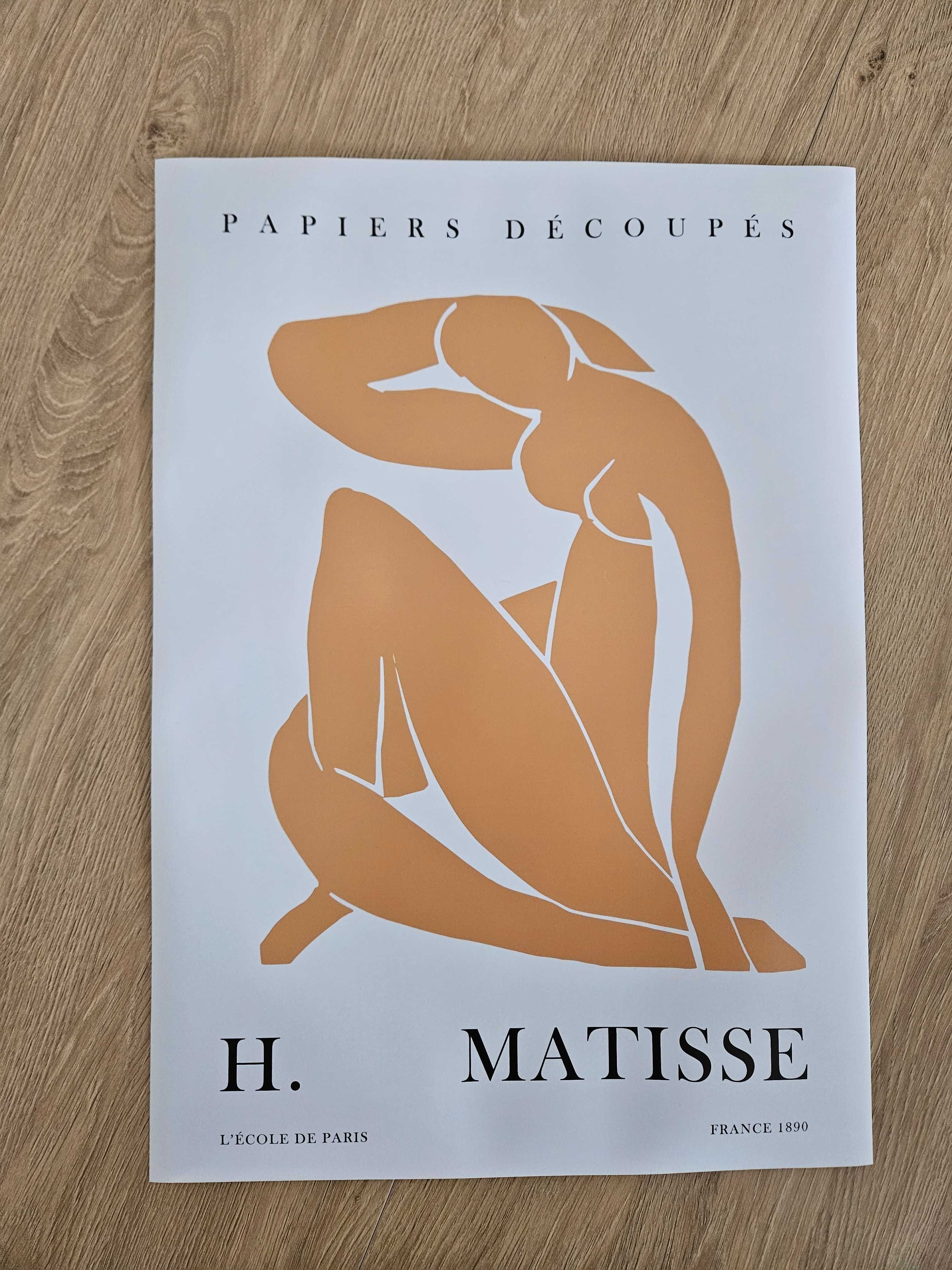 Plakat H. Matisse - Kobieta (Rozmiar A2 - 42 x 59.4 cm)