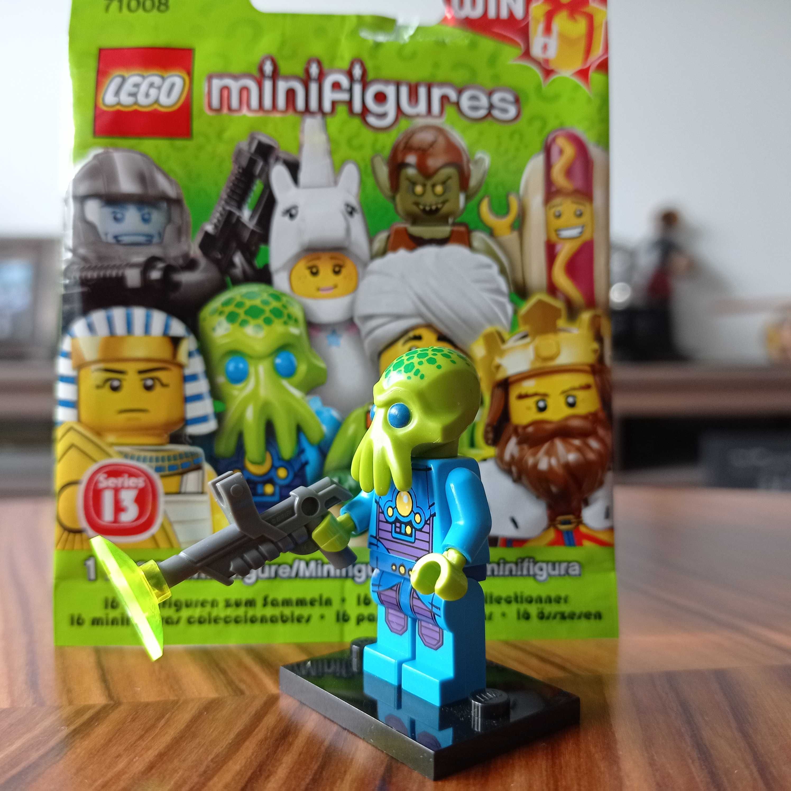 LEGO Kosmita Alien Obcy Space figurka ludzik minifigures figurka