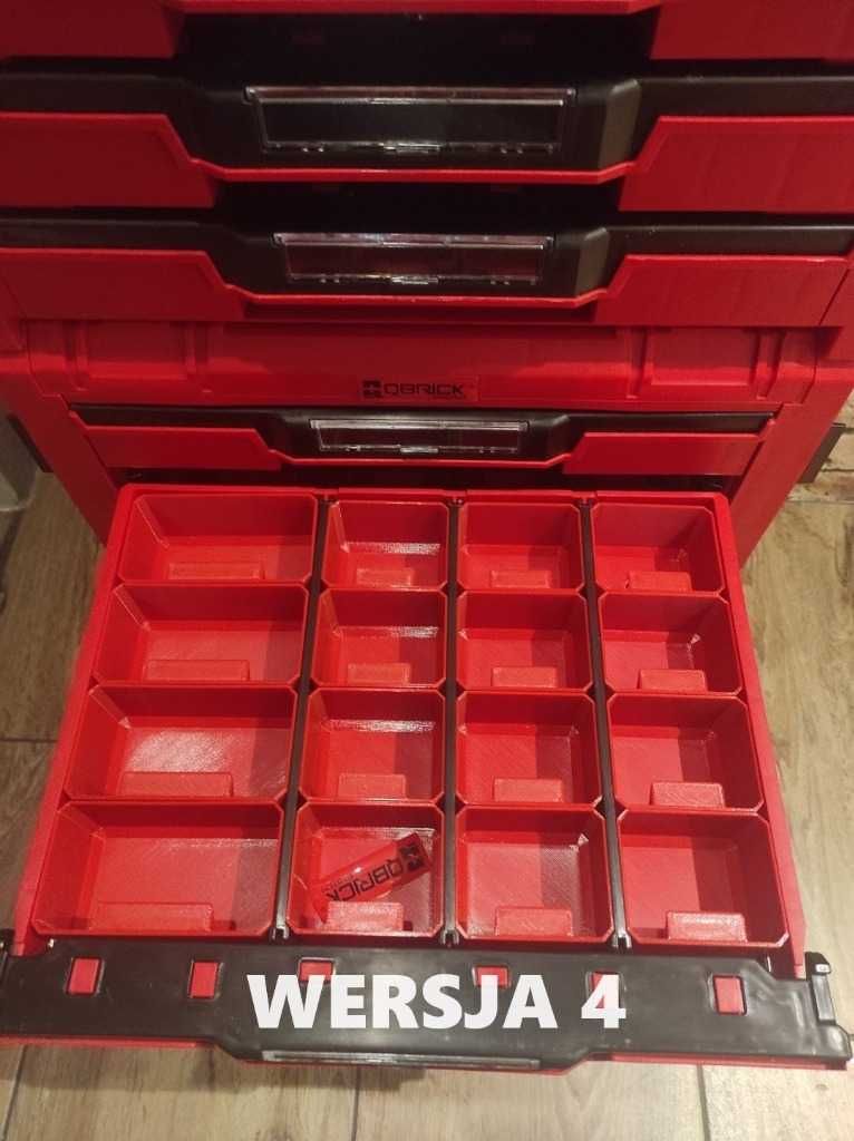 Akcesoria Qbrick System PRO Drawer 3 lub 3 Dodatkowe pojemniki