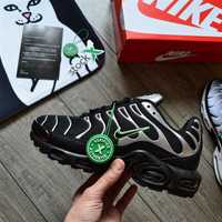 Мужские кроссовки Nike Air Max Plus Tn 'Black Silver Green Strike'