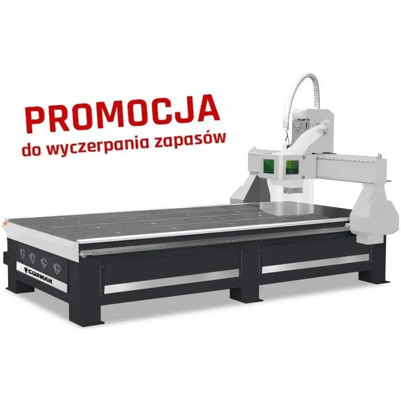 SOLIDNA Frezarka CNC ploter do drewna CORMAK 1300x2500 C1325