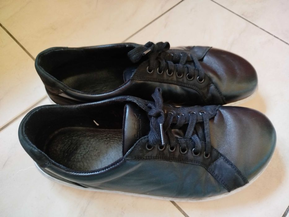 Buty, półbuty męskie barefoot skórzane mięciutkie, rozmiar, nr 43.