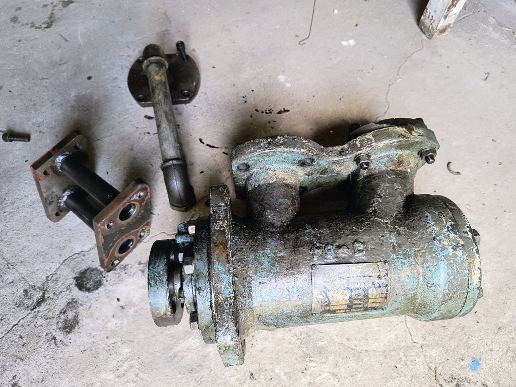 Pompa hydrauliczna silnik i siłownik