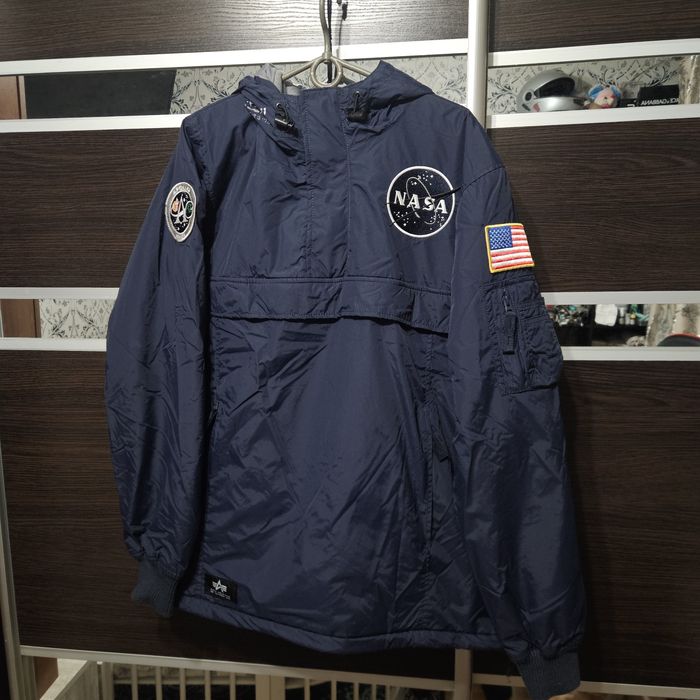 Чоловіча курткв анарак Alpha Industries мужская