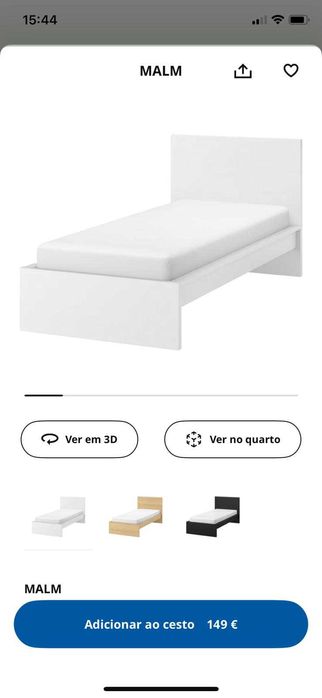 Cama de solteiro