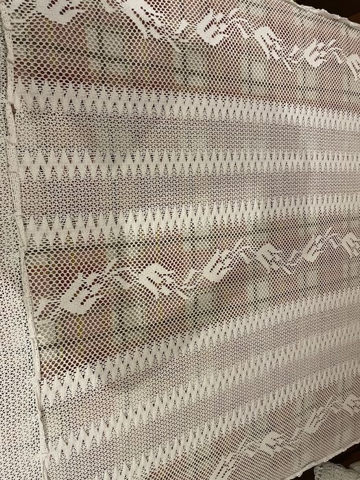 Colcha com folho renda