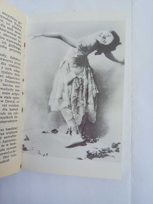 Isadora Duncan. Moje zycie. Биограф. роман А.Дункан на польском языке.