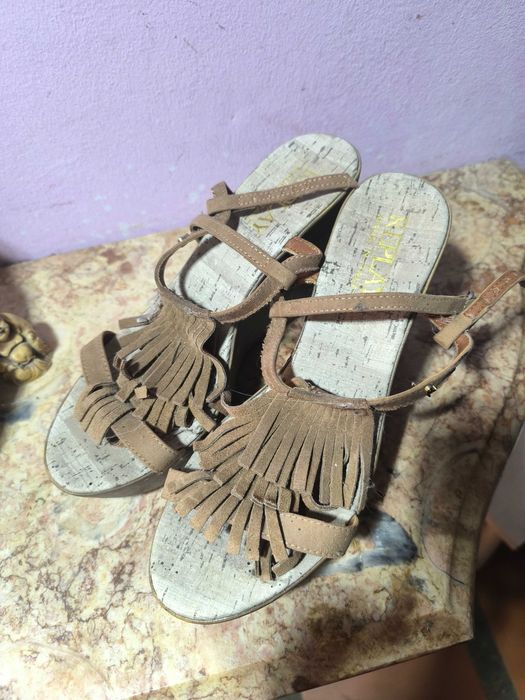 Sapatos abertos elegantes da replay