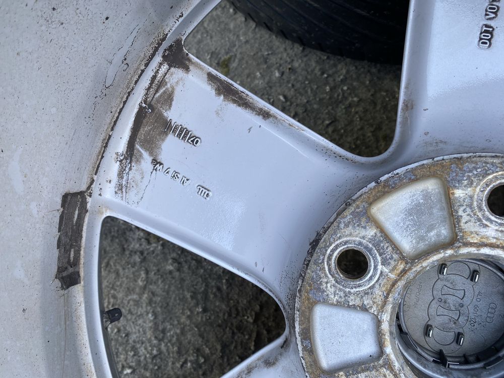 Диски audi r20 5 120 с резиной  оригинал audi volkswagen vag
