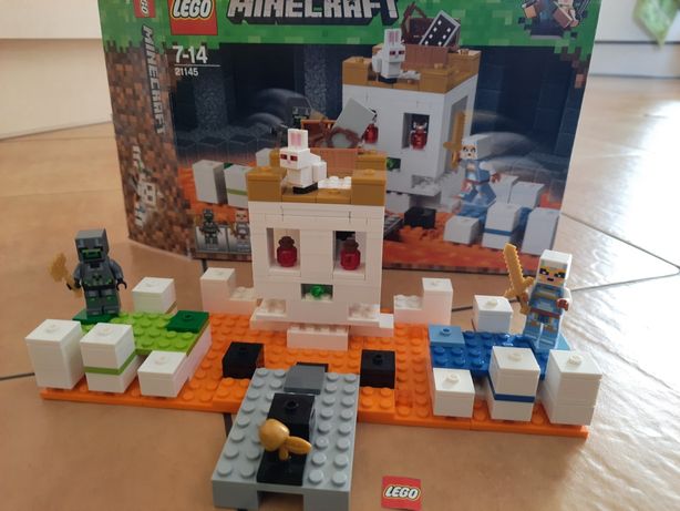 Lego Minecraft 21145 pudełko instrukcja kg