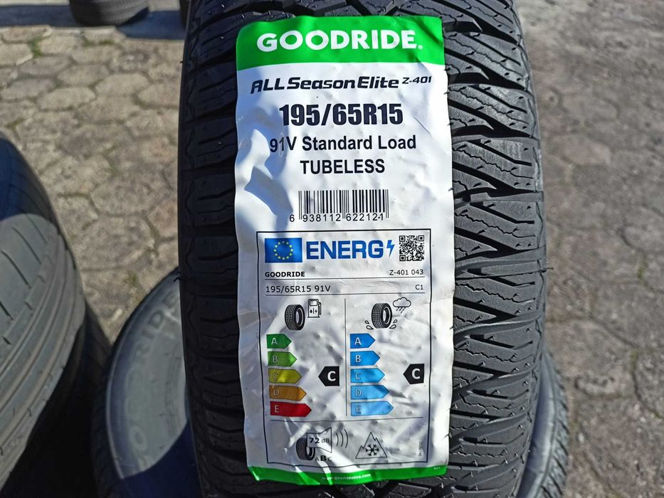195/65R15 Goodride całoroczne Nowe 1szt Para Komplet Montaż Grati N153