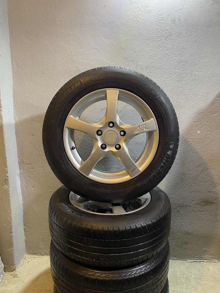Felgi Koła 16' cali * 5x100 215/60/ et 40 * VW GOLF SEAT AUDI Alufelgi